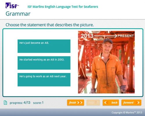 Tips Grammar Marlins Test - Tenses