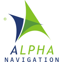 Alpha Navigation Logo - infopelaut