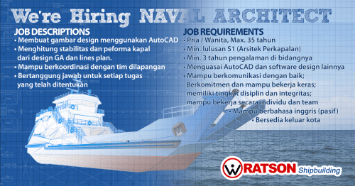 Ratson - Naval architect vacancy