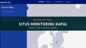 Website Monitoring Pergerakan Kapal